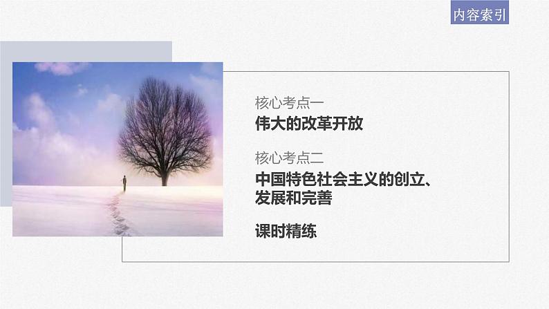 新高考政治一轮复习讲义课件必修1第3课只有中国特色社会主义才能发展中国(含解析)第5页