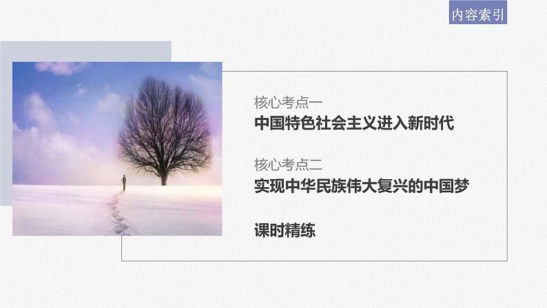 新高考政治一轮复习讲义课件必修1第4课课时1新时代的主要矛盾与奋斗目标(含解析)07