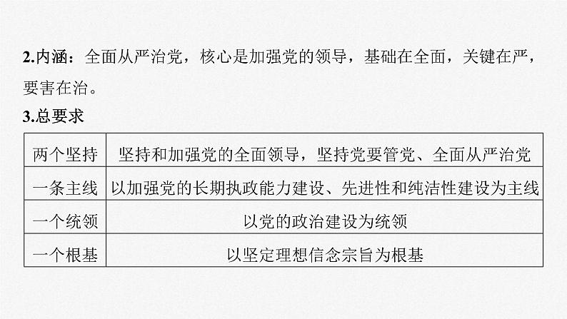 新高考政治一轮复习讲义课件必修3第11课课时2巩固党的执政地位(含解析)08