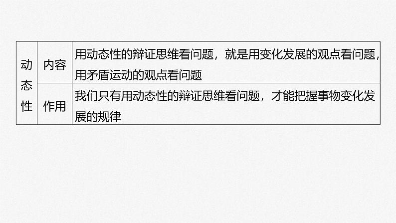新高考政治一轮复习讲义课件 第37课 运用辩证思维方法(含解析)第8页
