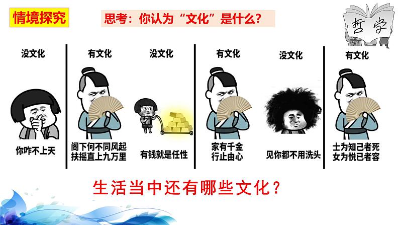 统编版高中政治必修四哲学与文化 7.1 文化的内涵与功能 课件第7页