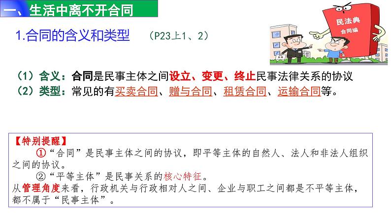 3.1 订立合同学问大- 课件-2024-2025学年高中政治统编版选择性必修二法律 与生活第4页