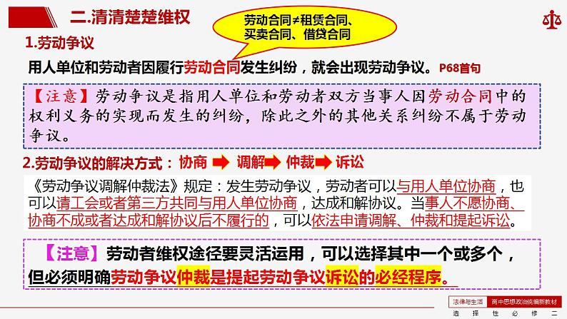 7.2 心中有数上职场 课件-2024-2025学年高中政治统编版选择性 必修二法律与生活第8页