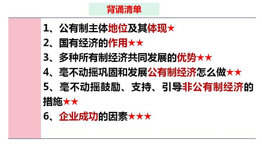 五 我國的生產(chǎn)資料所有制（課件）2025年高考政治一輪復(fù)習(xí) 統(tǒng)編版第2頁
