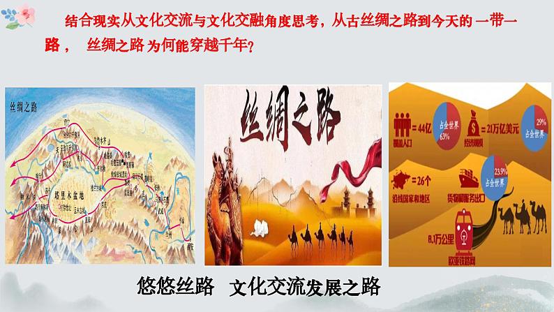 8.2 文化交流与文化交融 (课件) 2024-2025学年高中政治统编版必修四《哲学与文化》第4页