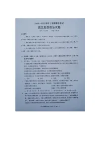 湖北省新高考协作体2024-2025学年高三上学期11月期中政治试题