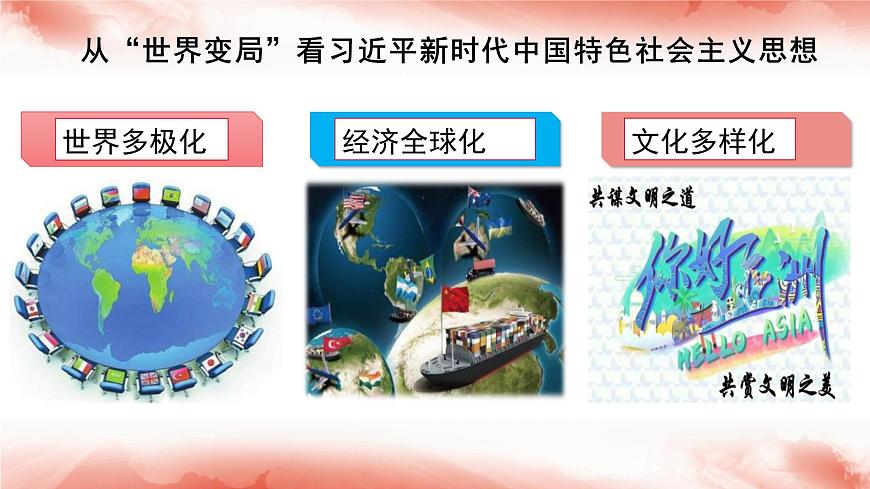 人教統(tǒng)編版高中政治必修1中國特色社會主義4.3習近平新時代中國特色社會主義思想精品ppt課件第5頁