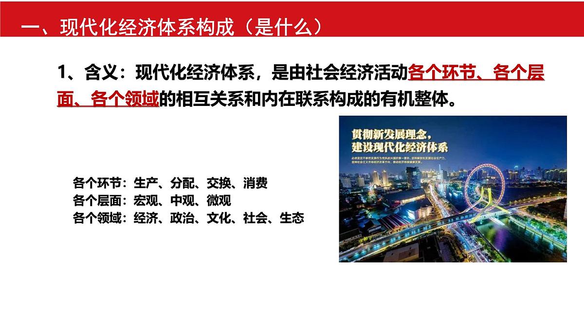 人教统编版高中政治必修2 第一单元《建设现代化经济体系》课件第2页