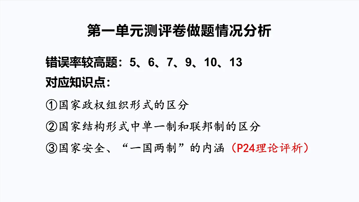 人教统编版高中政治 选择性必修1 第一单元综合探究《国家安全与核心利益》课件第2页