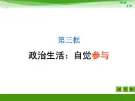 人教版 (新课标)高中政治 必修2 1-1-3《政治生活：自觉参与》活动探究型课件