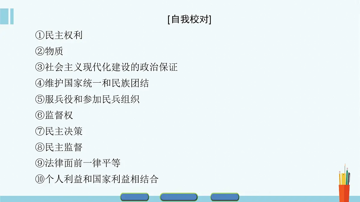 人教版 (新课标)高中政治 必修2 第一单元《公民的政治生活》知识点总结复习课件第4页