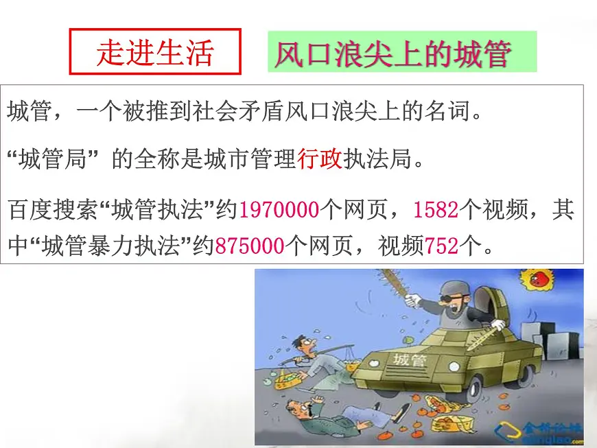 人教版 (新课标)高中政治 必修2 2-4-1《政府的权力:依法行使》课件第6页