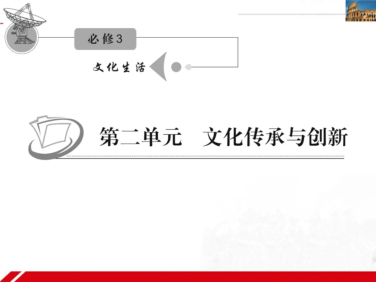 人教版 (新课标)高中政治必修3 2-3-1《世界文化的多样性》复习课件第1页