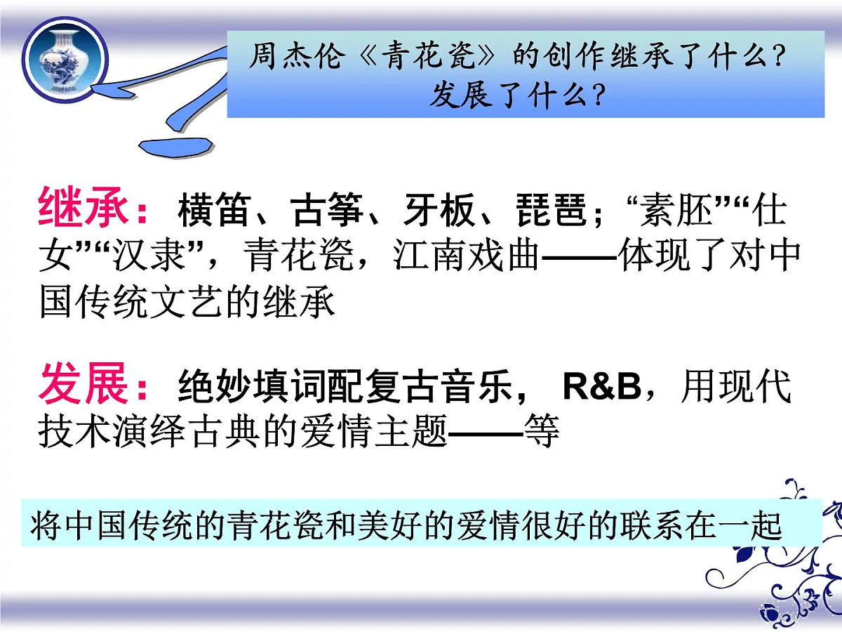 人教版 (新课标)高中政治必修3 2-4-2课件-《文化在继承中发展》第4页