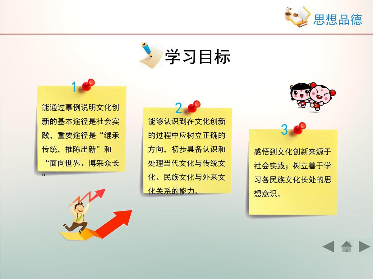 人教版 (新课标)高中政治必修3 2-5-2《文化创新的途径》情境探究型课件第5页