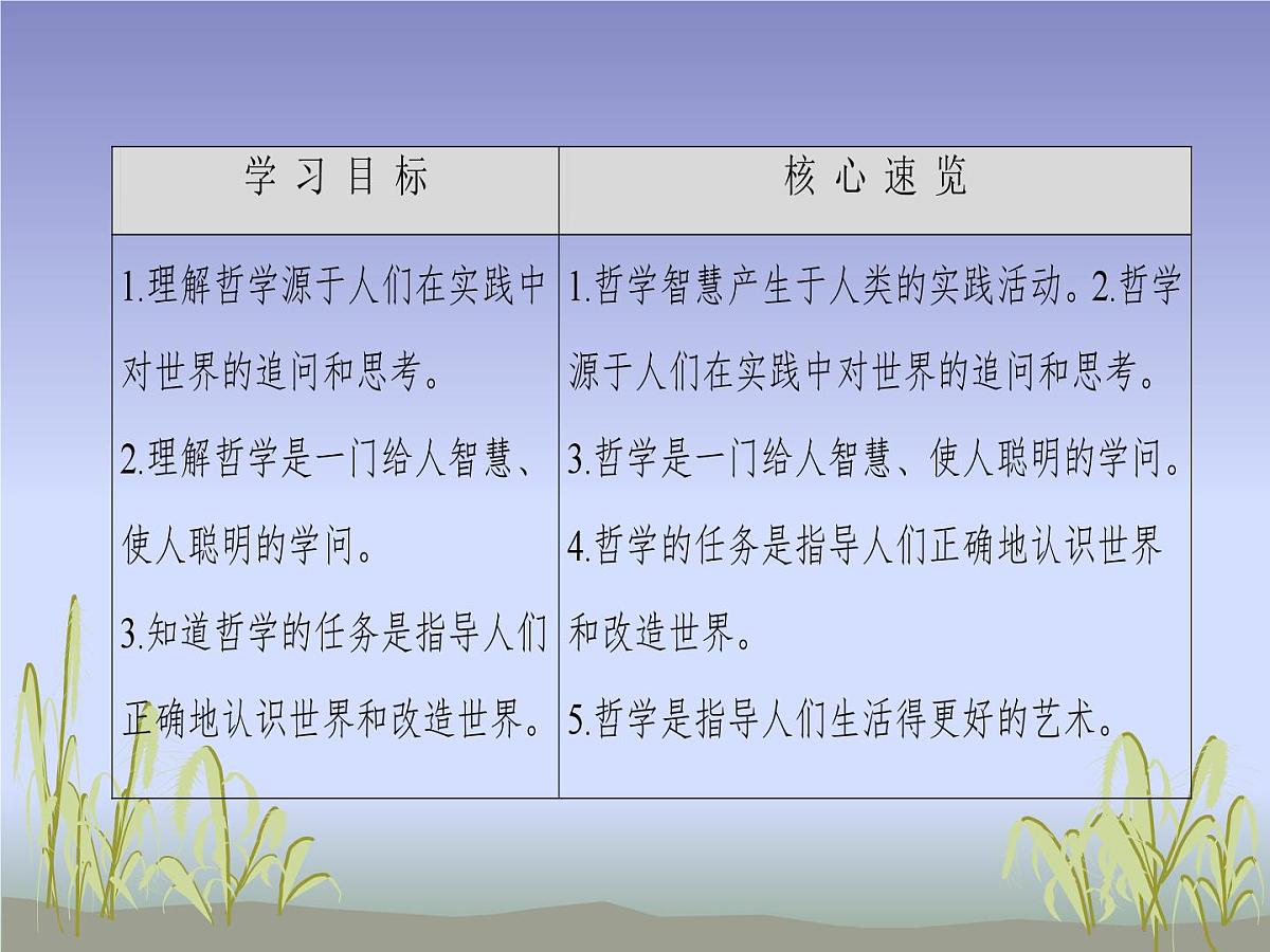 人教版 (新课标)高中政治必修4 1-1-1课件-《生活处处有哲学》第3页
