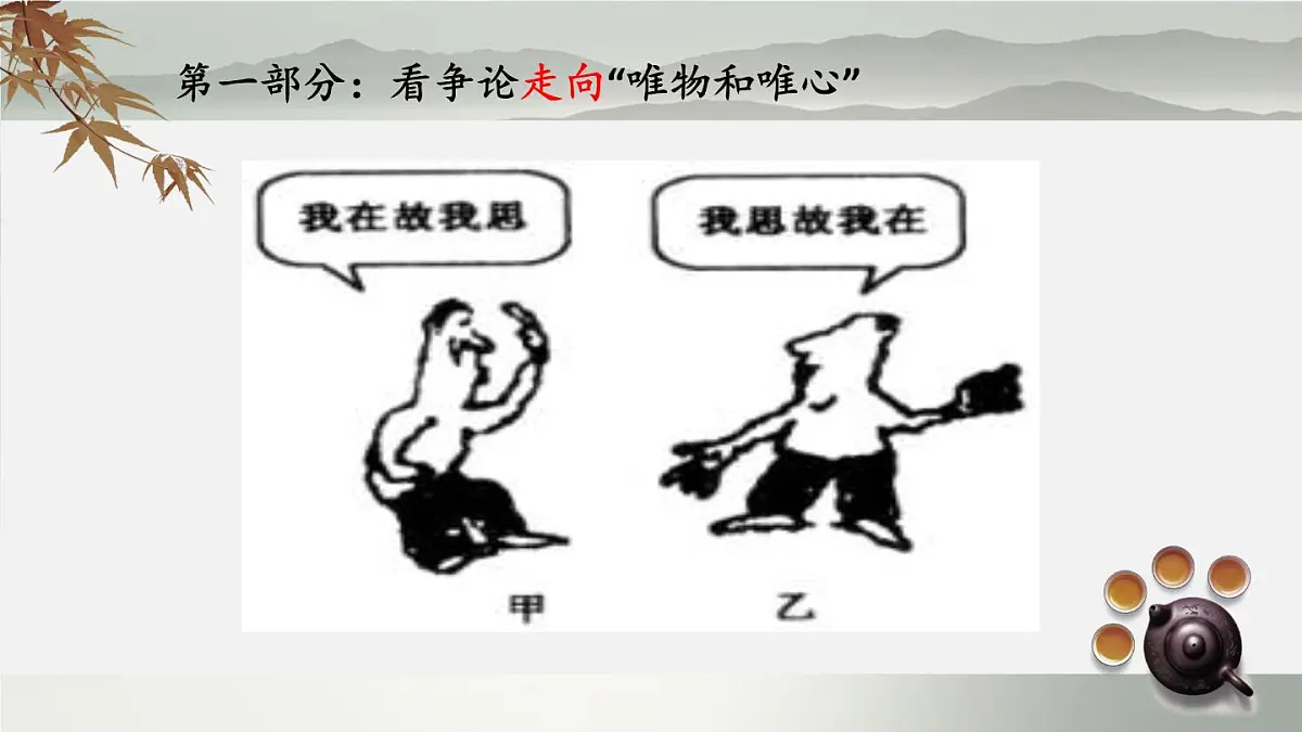 人教版 (新课标)高中政治必修4 1-2-2课件-《唯物主义和唯心主义》第2页