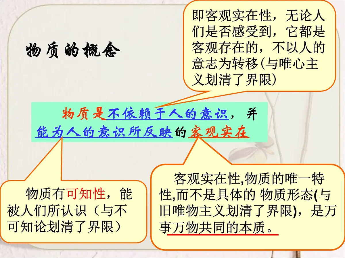 人教版 (新课标)高中政治必修4 2-4-1《世界的物质性》课件第6页