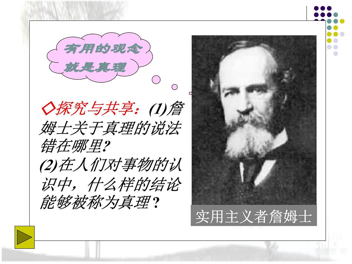 人教版 (新课标)高中政治必修4 2-6-2《在实践中追求和发展真理》新课讲知课件第2页