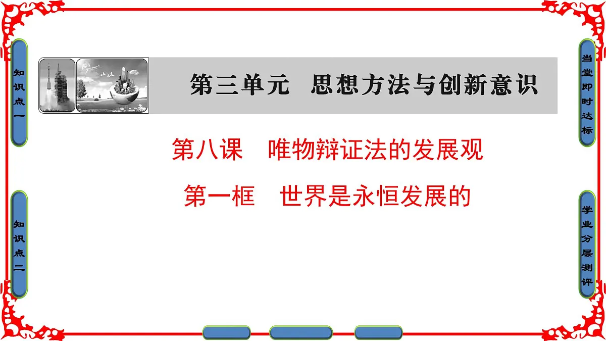 人教版 (新课标)高中政治必修4 3-8-1《世界是永恒发展的》名师课件第1页