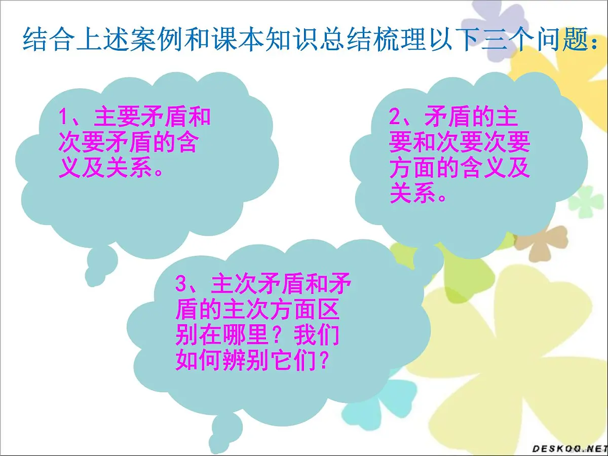 人教版 (新课标)高中政治必修4 3-9-2课件-《用对立统一的观点看问题》第4页