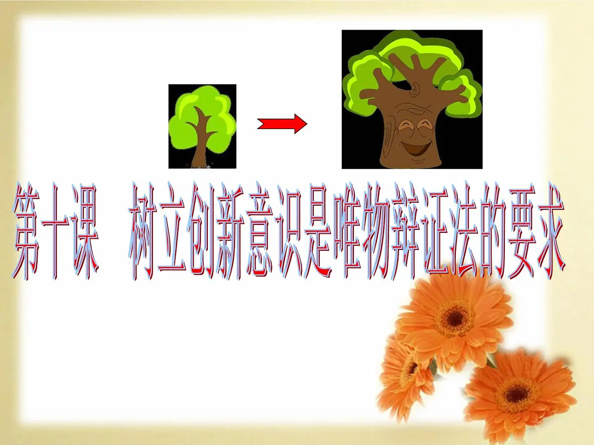 人教版 (新课标)高中政治必修4 3-10-1《树立创新意识是唯物辩证法的要求》课件第2页