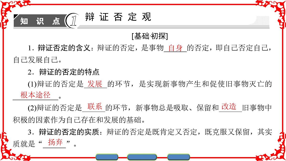 人教版 (新课标)高中政治必修4 3-10-1《树立创新意识是唯物辩证法的要求》课件第3页