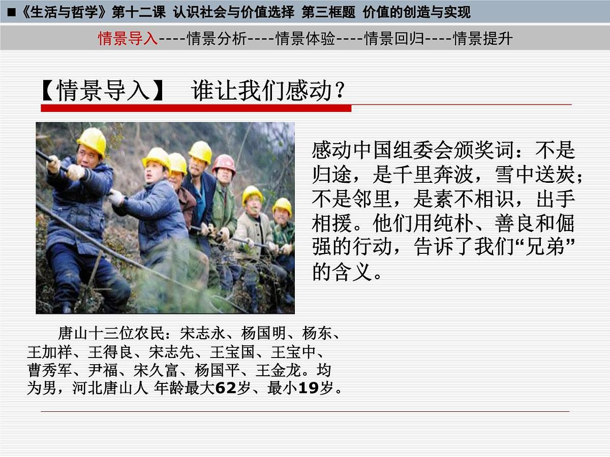 人教版 (新课标)高中政治必修4 4-12-3《价值的创造与实现》基础导学课件第3页
