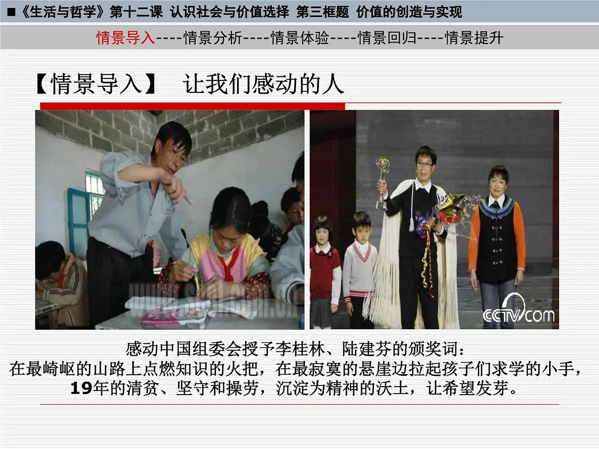 人教版 (新课标)高中政治必修4 4-12-3《价值的创造与实现》基础导学课件第4页