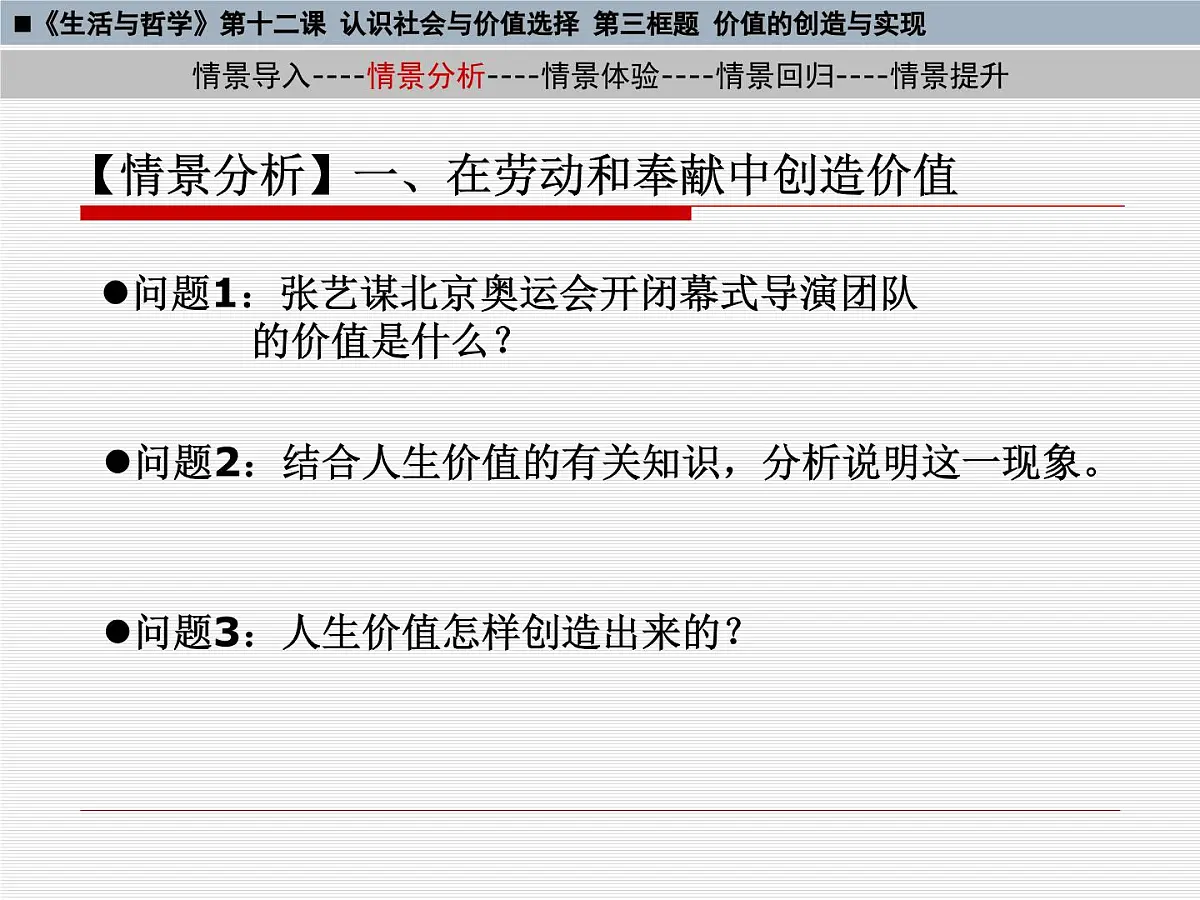 人教版 (新课标)高中政治必修4 4-12-3《价值的创造与实现》基础导学课件第6页