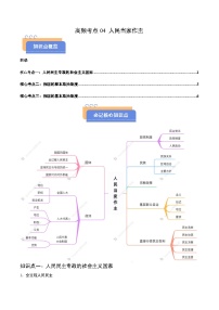 高頻考點(diǎn)04 人民當(dāng)家作主-2025年高考政治沖刺搶押秘籍講練（新高考通用）附答案