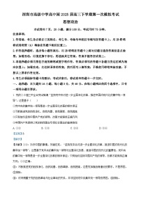 广东省深圳市高级中学高中园2025届高三下学期3月一模政治试题（Word版附解析）