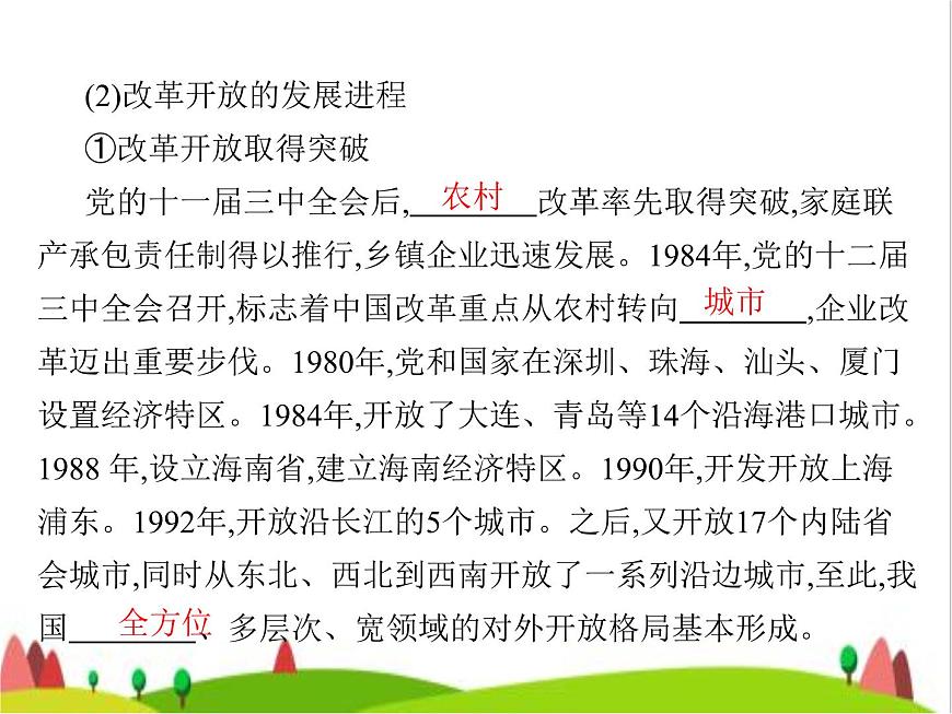 藝考生高考政治復(fù)習(xí)必修1中國(guó)特色社會(huì)主義第二單元第三課只有中國(guó)特色社會(huì)主義才能發(fā)展中國(guó)課件第7頁(yè)