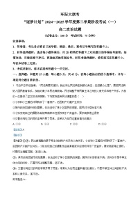 河南省驻马店市环际大联考2024-2025学年高二下学期3月阶段考试(一)政治试卷(Word版附解析)