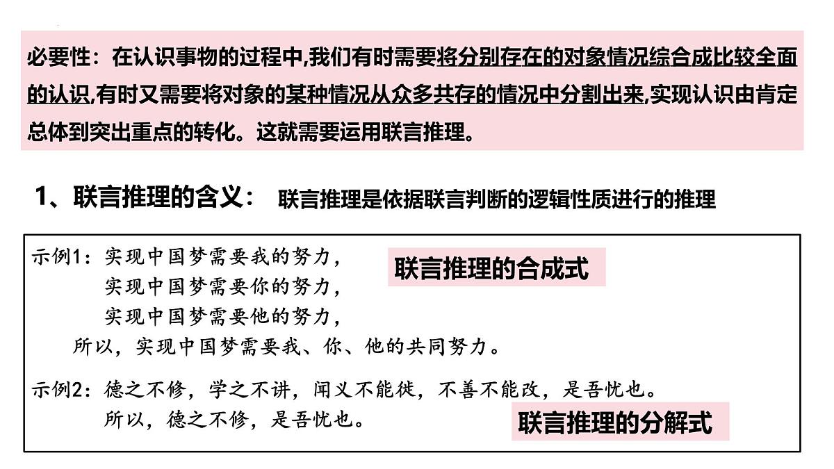 6.3 复合判断的演绎推理方法(课件)-2024-2025学年高中政治《逻辑与思维》(统编版选择性必修3)第5页