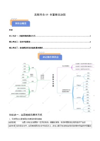 2025年高考政治搶押秘籍（浙江專用）高頻考點(diǎn)05 全面依法治國練習(xí)