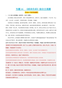 十年高考真题（2014-2023）分项汇编 政治 专题10《政治生活》综合主观题 含解析