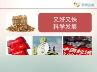 人教版 (新課標(biāo))高中政治必修1 4-10《又好又快_科學(xué)發(fā)展》情境探究型課件