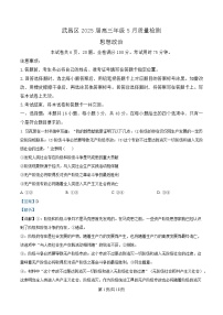湖北省武昌区2025届高三下学期5月质量检测政治试卷（Word版附解析）