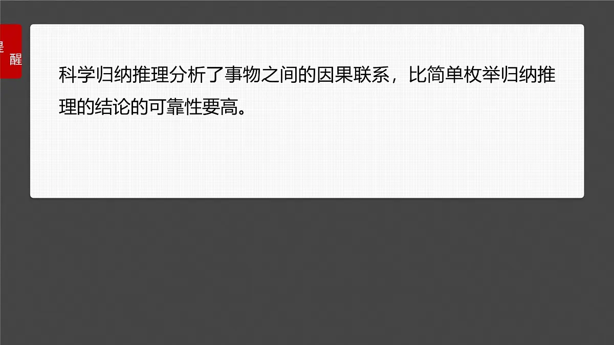 2025届高考政治一轮复习课件:选择性必修3 第三十五课 课时5 学会归纳与类比推理第8页