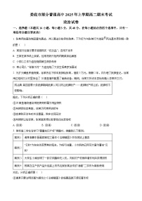 湖南省娄底市部分学校2024-2025学年高二下学期7月期末考试政治试卷（Word版附解析）