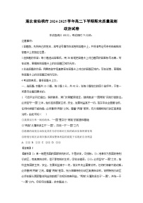 【政治】湖北省仙桃市2024-2025学年高二下学期期末质量监测政治试卷（解析版）