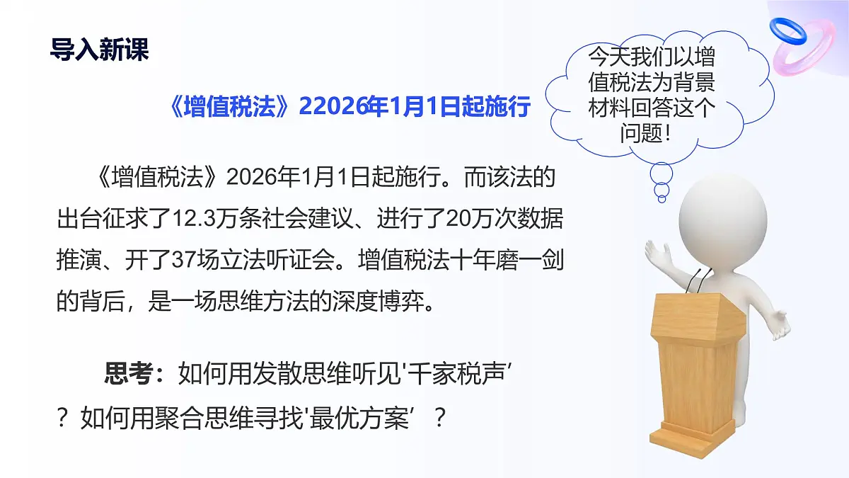 人教统编版高一政治选必三12.1发散思维与聚合思维的方法(课件)第2页