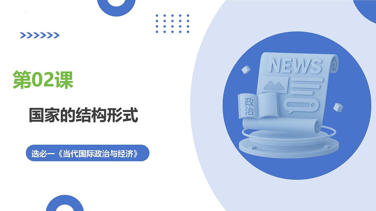 第02课+国家的结构形式(复习课件)(四川专用)2026年高考政治一轮复习讲练测第1页