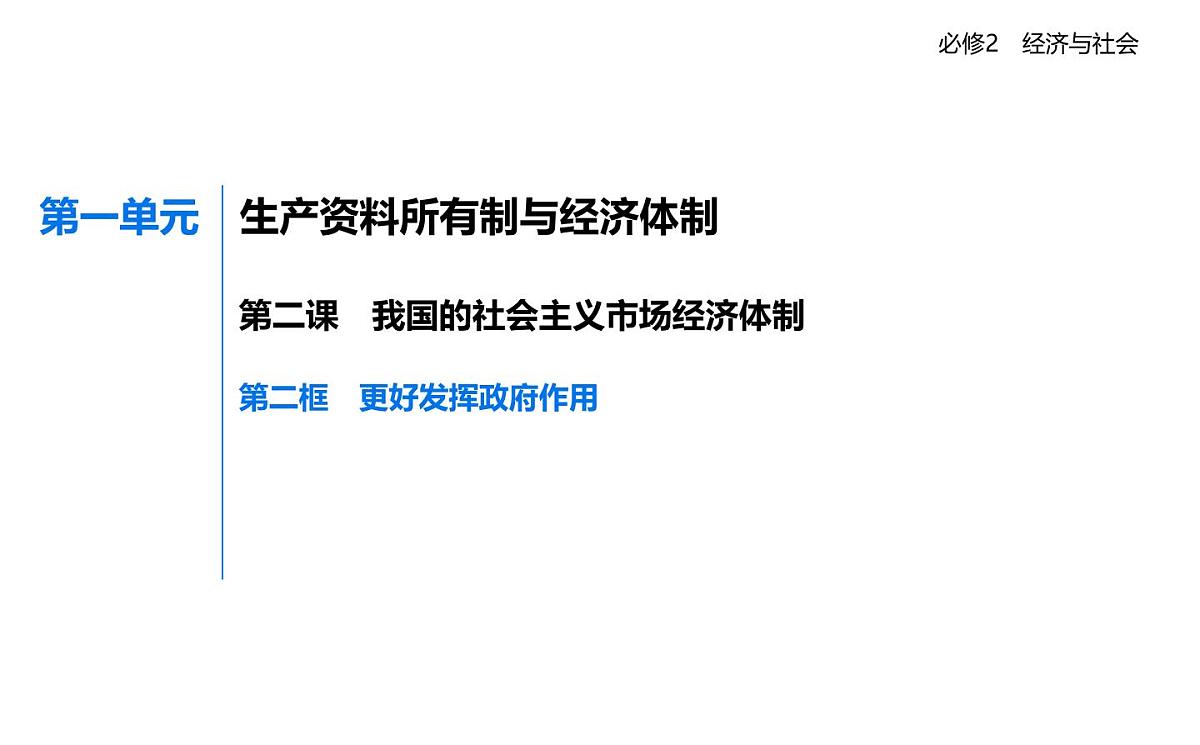 02 第二框 更好发挥政府作用第1页