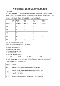 专题02我国的社会主义市场经济体制(专题训练)(全国通用)2026年高考政治一轮复习