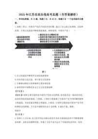 2025年江苏省政治卷高考真题（含答案解析）