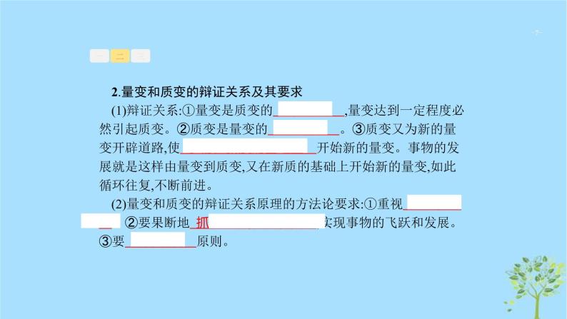 (浙江专用)2020版高考政治一轮优化复习课件33唯物辩证法的发展观与辩证否定观(含答案)07