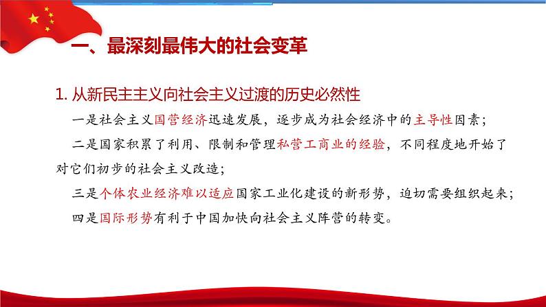 2.2社会主义制度在中国的确立 课件第8页