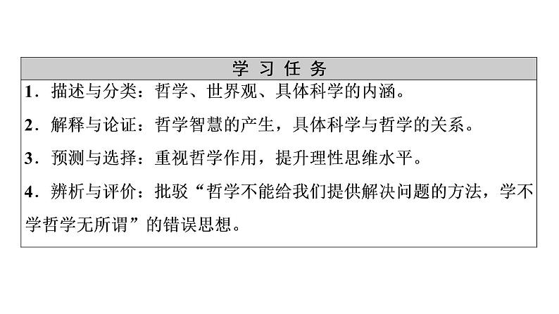 2020-2021学年新教材部编版政治必修4课件:第1单元 第1课 第1框 追求智慧的学问(68页)06